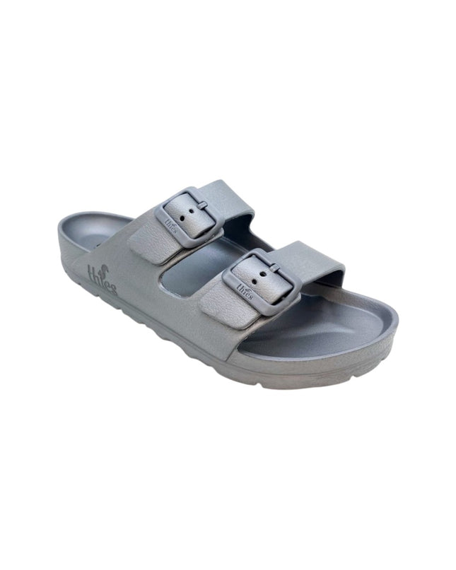 Ecofoam Sandale vegan silver by Thies 1856