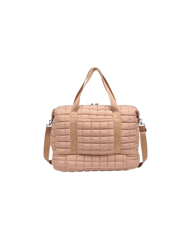 Reisetasche Puffy Weekender Beige