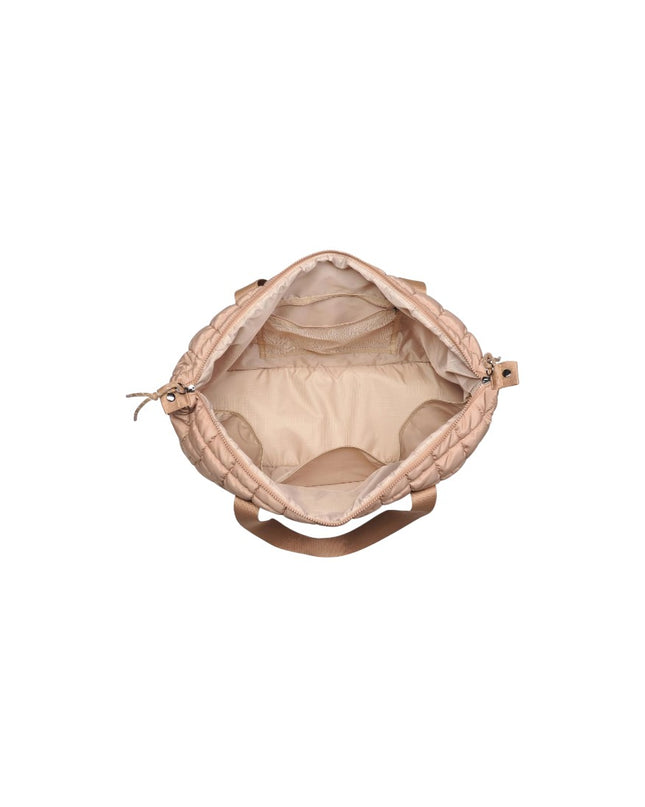 Reisetasche Puffy Weekender Beige