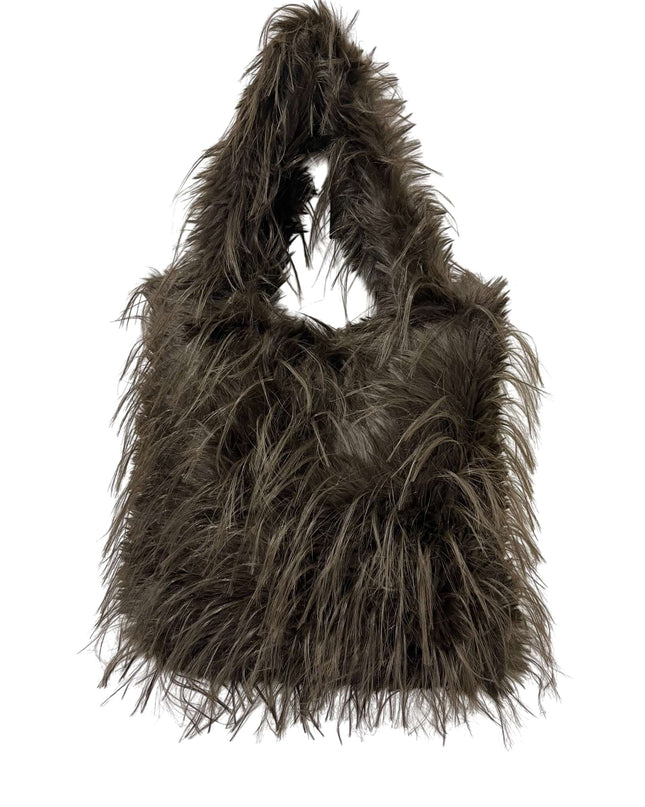 Schultertasche Fluffy Glam