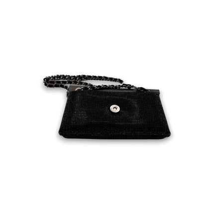 Abendtasche Sparkle Chain - black