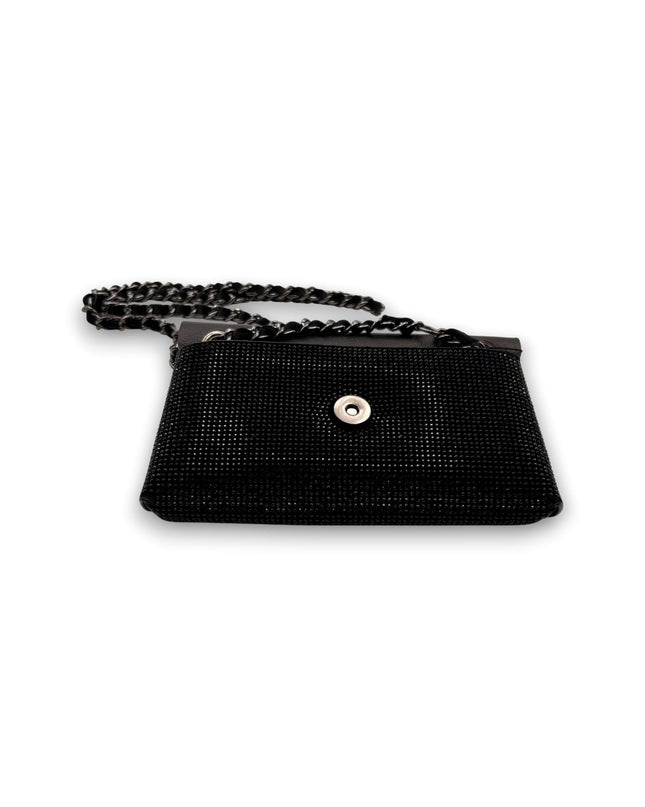 Abendtasche Sparkle Chain - black