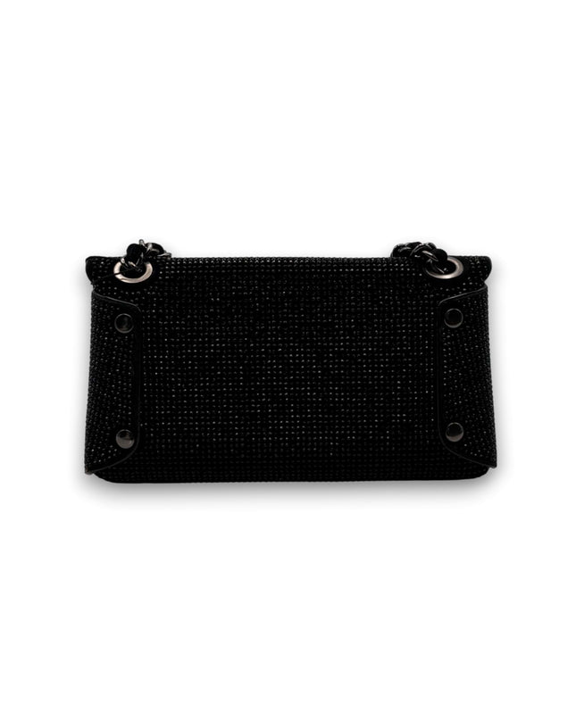 Abendtasche Sparkle Chain - black