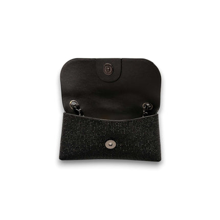 Abendtasche Sparkle Chain - black