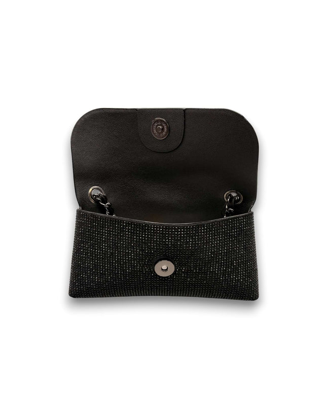 Abendtasche Sparkle Chain - black