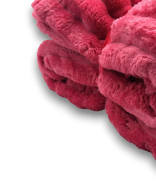 Teddy Decke - pink